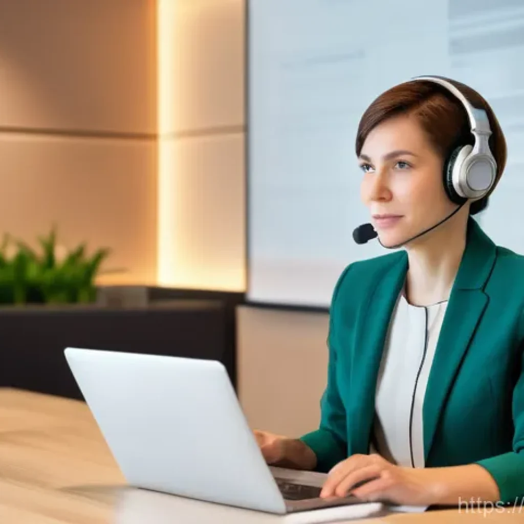 통역사 필수 기술 연습법 - **Professional Simultaneous Interpreter in a Modern Booth**
A highly focused female interpreter,...
