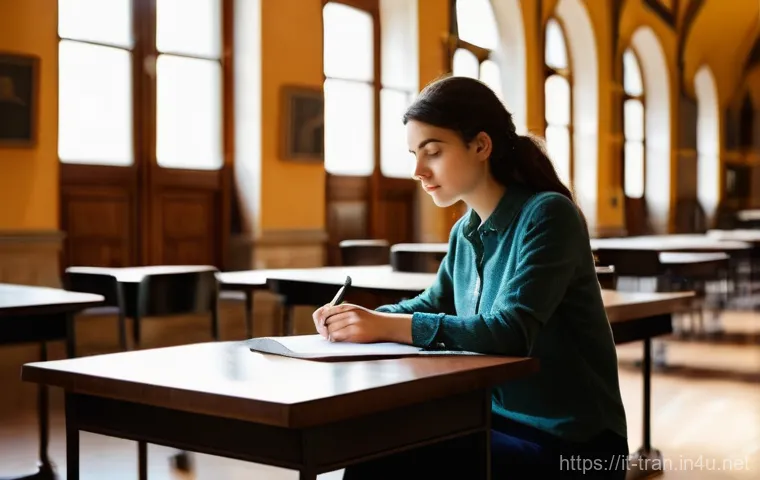 통역사로 전문성을 쌓는 법 - **Prompt 1: Academic Foundations in Italy**
A young Italian woman, in her early twenties, sits f...