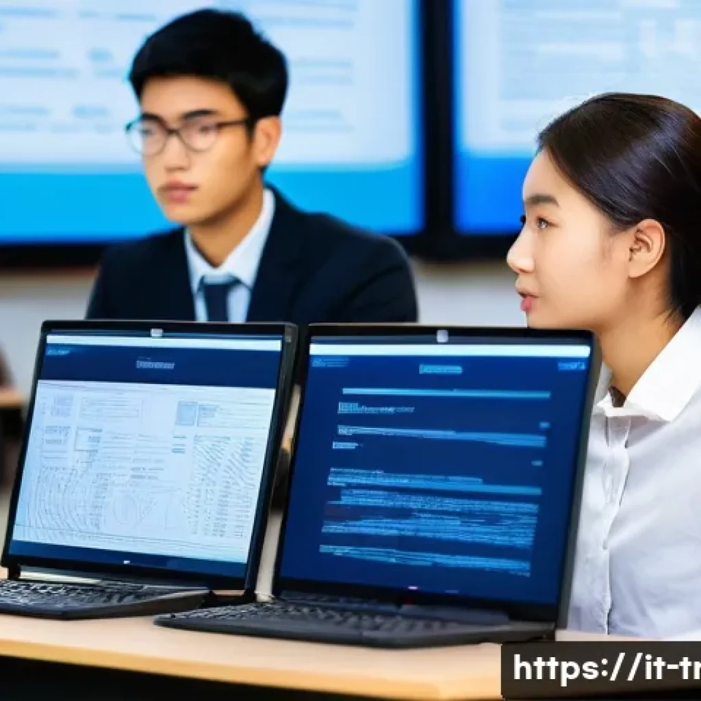 통역사로서 유리한 전공 선택 - **Prompt 1: The Modern Language Laboratory and Specialized Learning**
"A diverse group of univer...